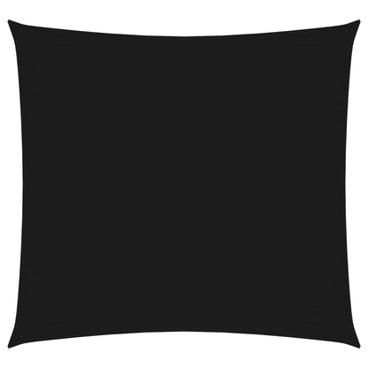 Parasole a Vela in Tela Oxford Quadrata 7x7 m Nero