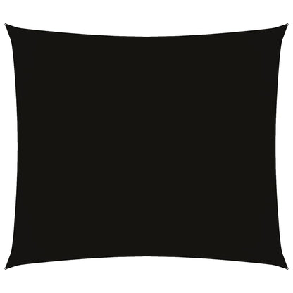 Parasole a Vela Oxford Rettangolare 2,5x3 m Nero