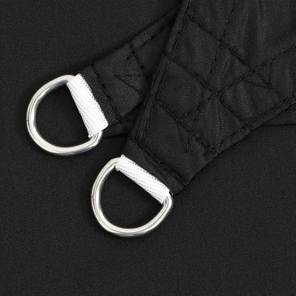 Parasole a Vela Oxford Triangolare 3,6x3,6x3,6 m Nero
