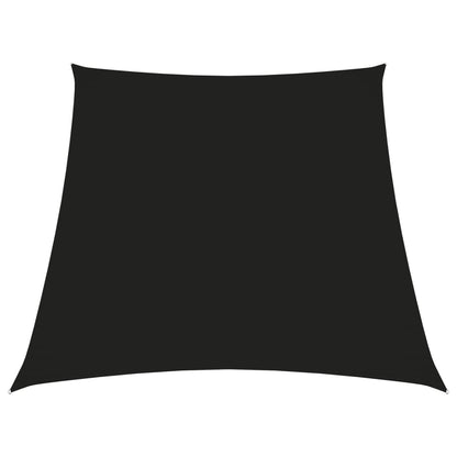 Parasole a Vela in Tela Oxford a Trapezio 3/4x3 m Nero