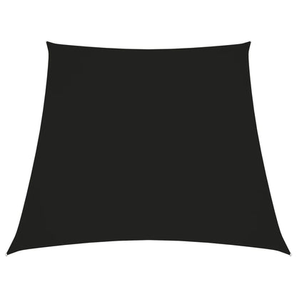 Parasole a Vela in Tela Oxford a Trapezio 3/5x4 m Nero