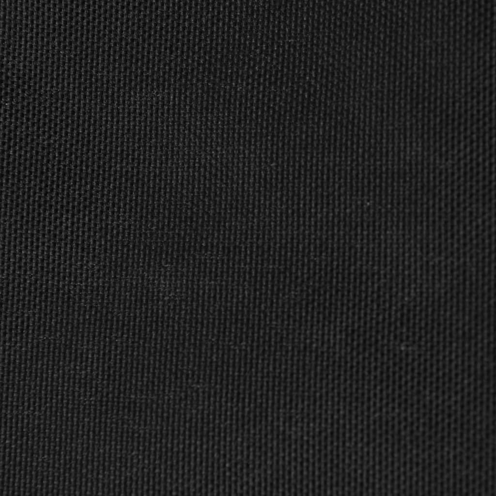 Parasole a Vela in Tela Oxford a Trapezio 3/5x4 m Nero