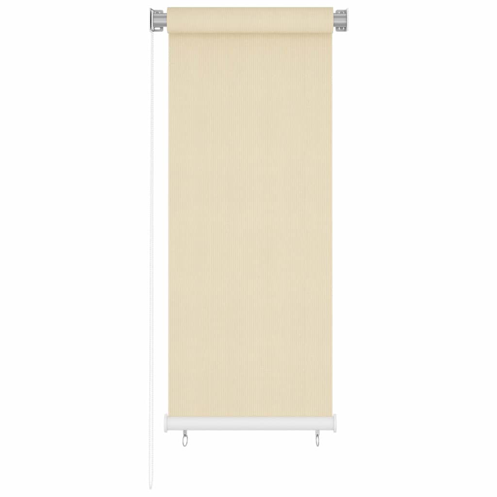 Tenda a Rullo per Esterni Crema 60x140 cm in HDPE