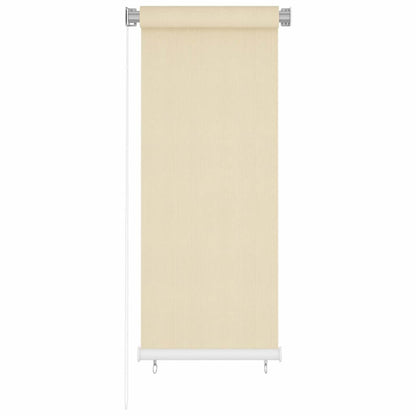 Tenda a Rullo per Esterni Crema 60x140 cm in HDPE