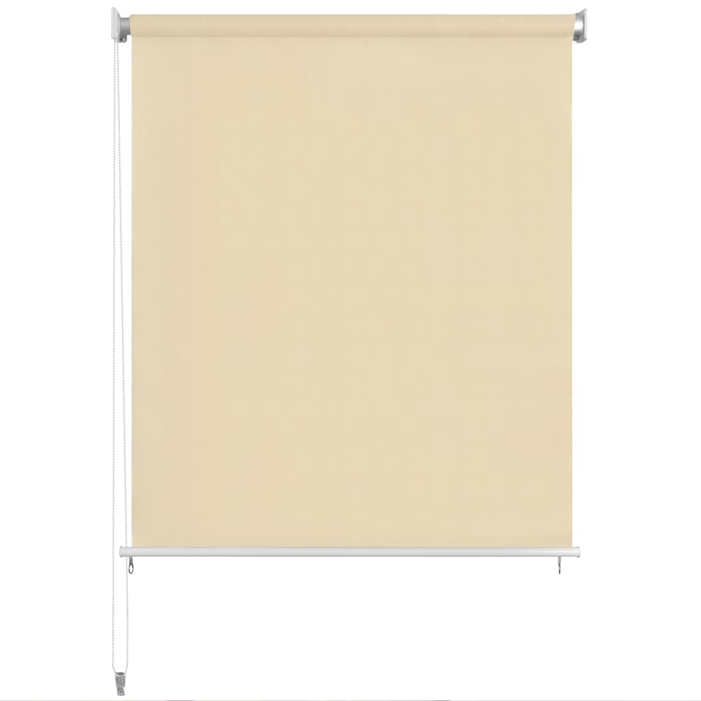 Tenda a Rullo per Esterni Crema 80x140 cm HDPE