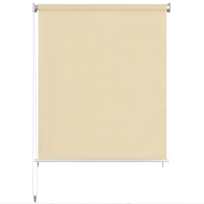 Tenda a Rullo per Esterni Crema 80x140 cm HDPE