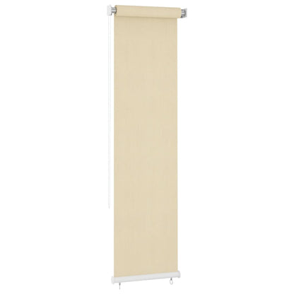 Tenda a Rullo per Esterni Crema 60x230 cm in HDPE