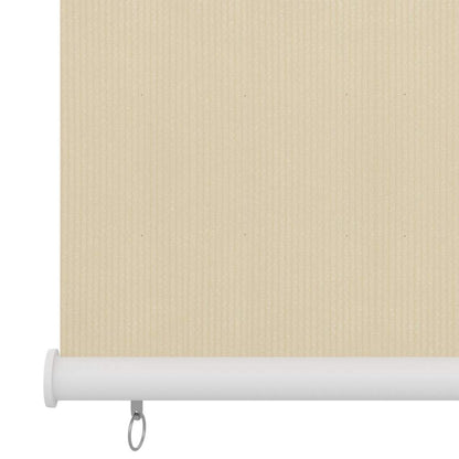Tenda a Rullo per Esterni Crema 60x230 cm in HDPE