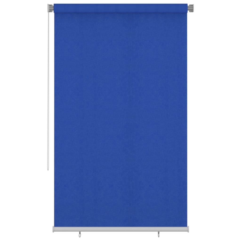 Tenda a Rullo per Esterni 140x230 cm Blu HDPE