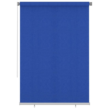 Tenda a Rullo per Esterni 160x230 cm Blu HDPE