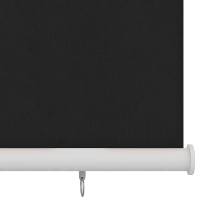 Tenda a Rullo per Esterni 160x140 cm Nera