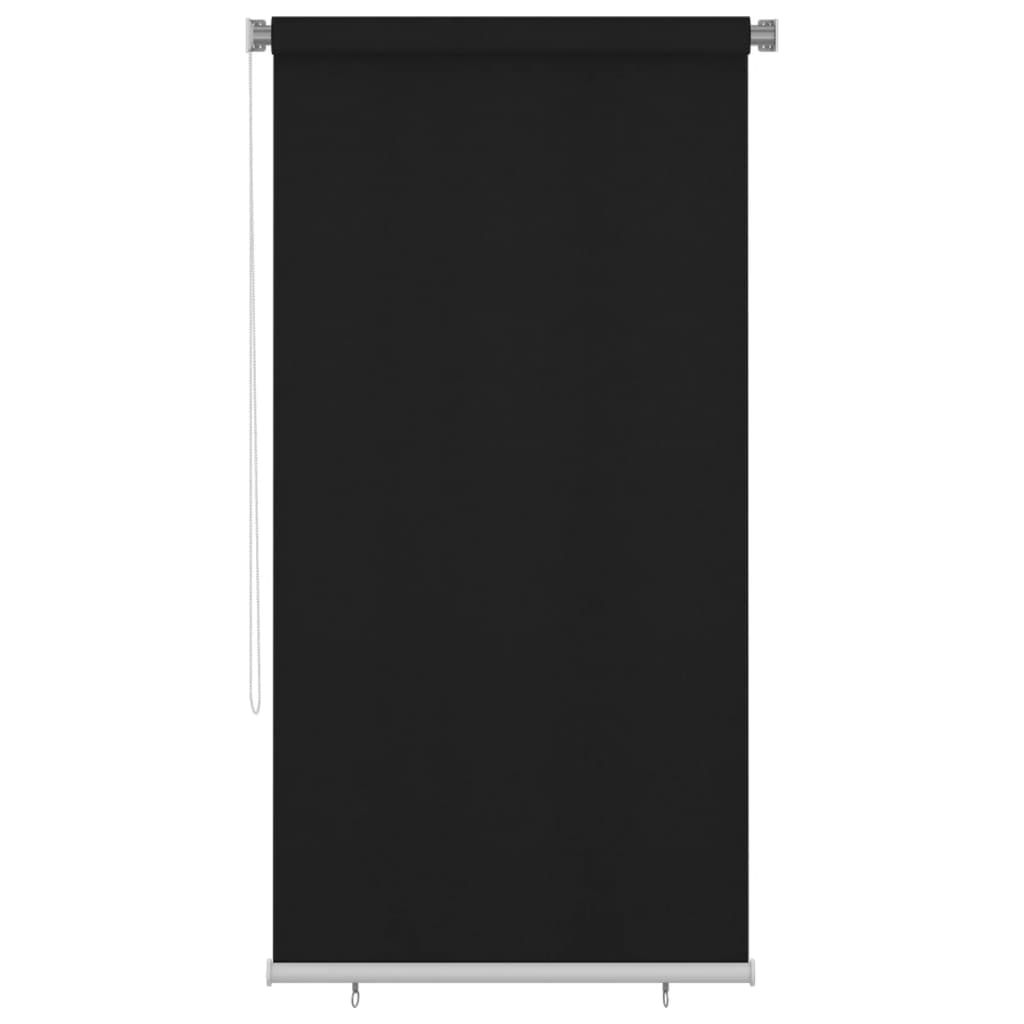 Tenda a Rullo per Esterni 120x230 cm Nera