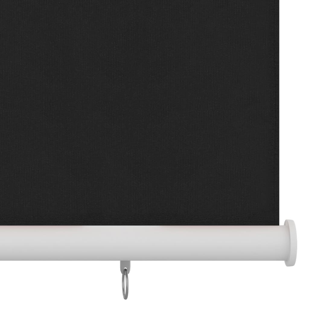 Tenda a Rullo per Esterni 120x230 cm Nera
