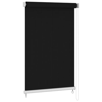 Tenda a Rullo per Esterni 180x230 cm Nera