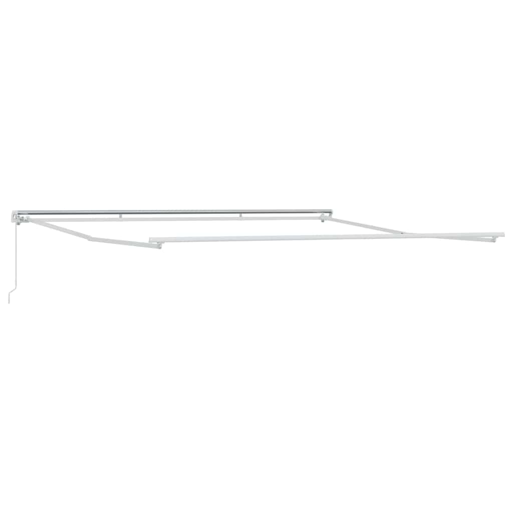 Struttura della tenda Bianco 500 Ãƒâ€” 350 cm Alluminio