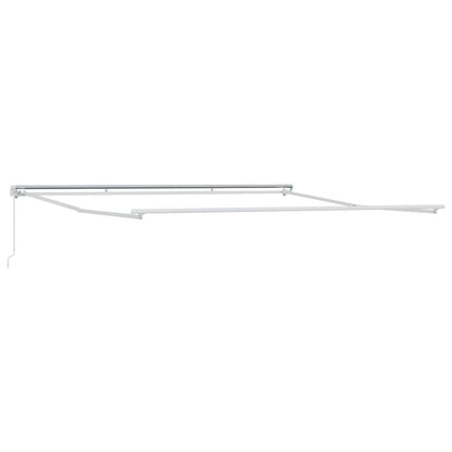 Struttura della tenda Bianco 500 Ãƒâ€” 350 cm Alluminio