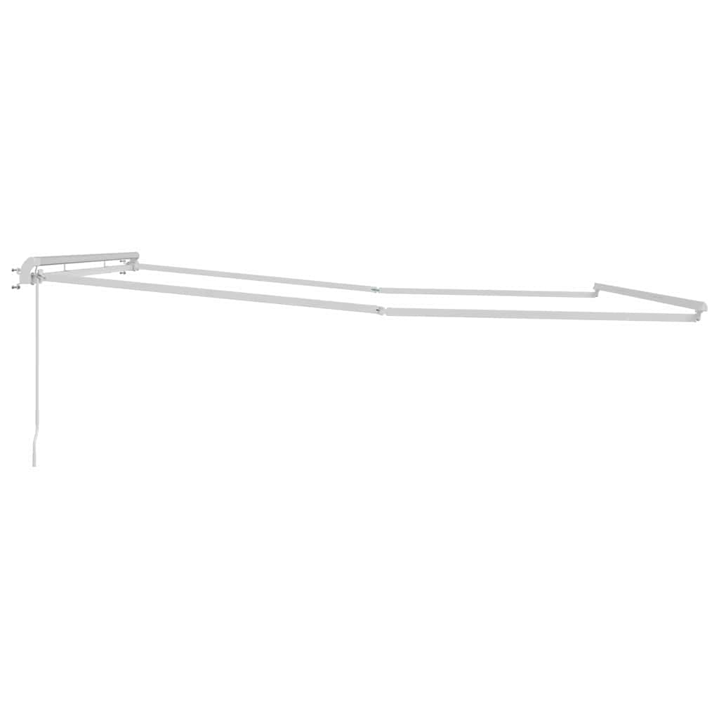 Struttura della tenda Bianco 500 Ãƒâ€” 350 cm Alluminio