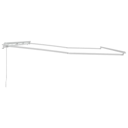 Struttura della tenda Bianco 600 Ãƒâ€” 350 cm Alluminio