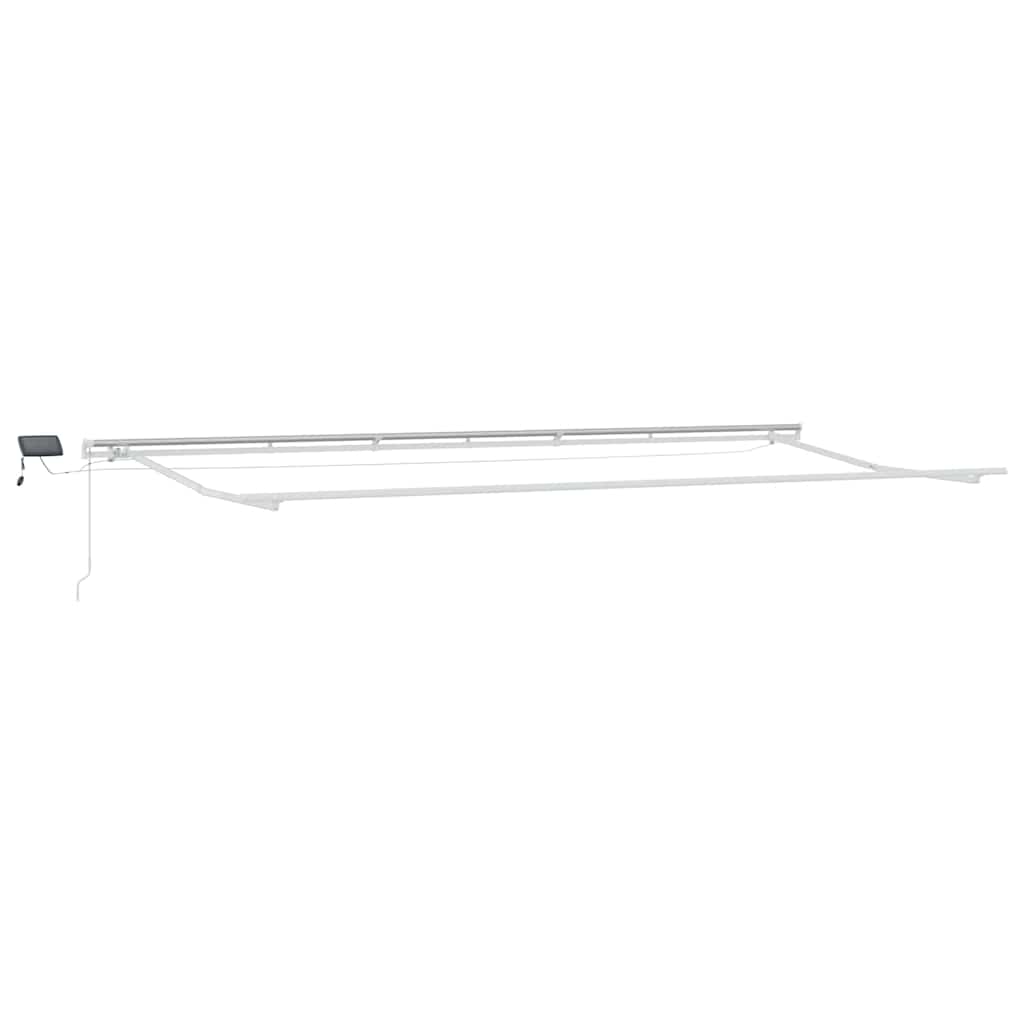 Struttura della tenda Bianco 600 Ã— 300 cm Alluminio