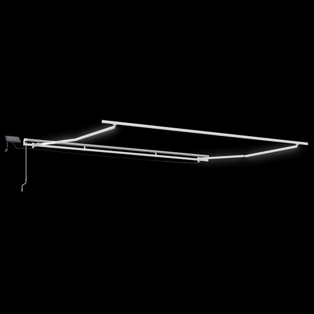 Struttura della tenda Bianco 500 Ã— 350 cm Alluminio