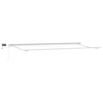 Struttura della tenda Bianco 600 Ã— 350 cm Alluminio