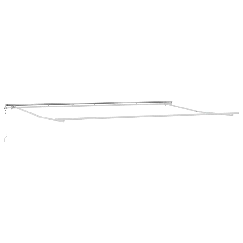 Struttura della tenda Bianco 600 Ã— 300 cm Alluminio