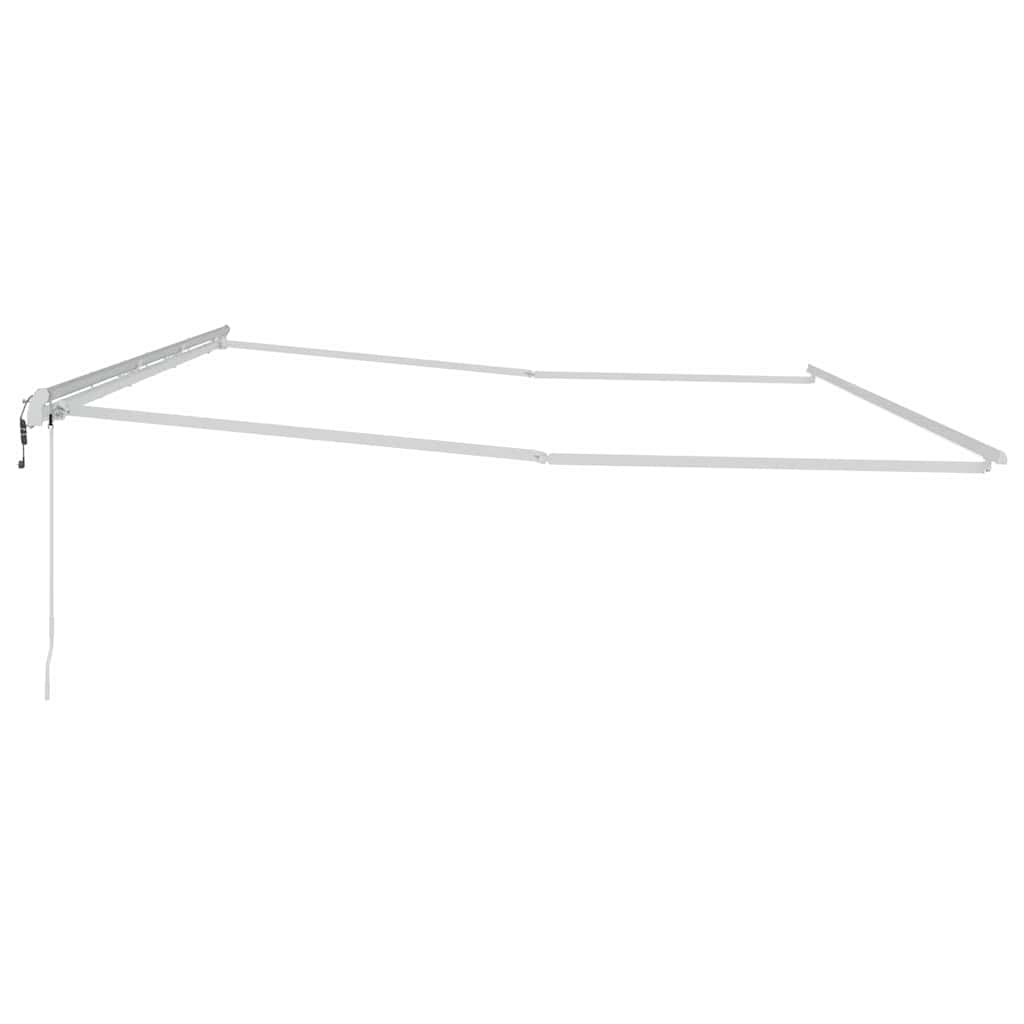 Struttura della tenda Bianco 600 Ã— 300 cm Alluminio