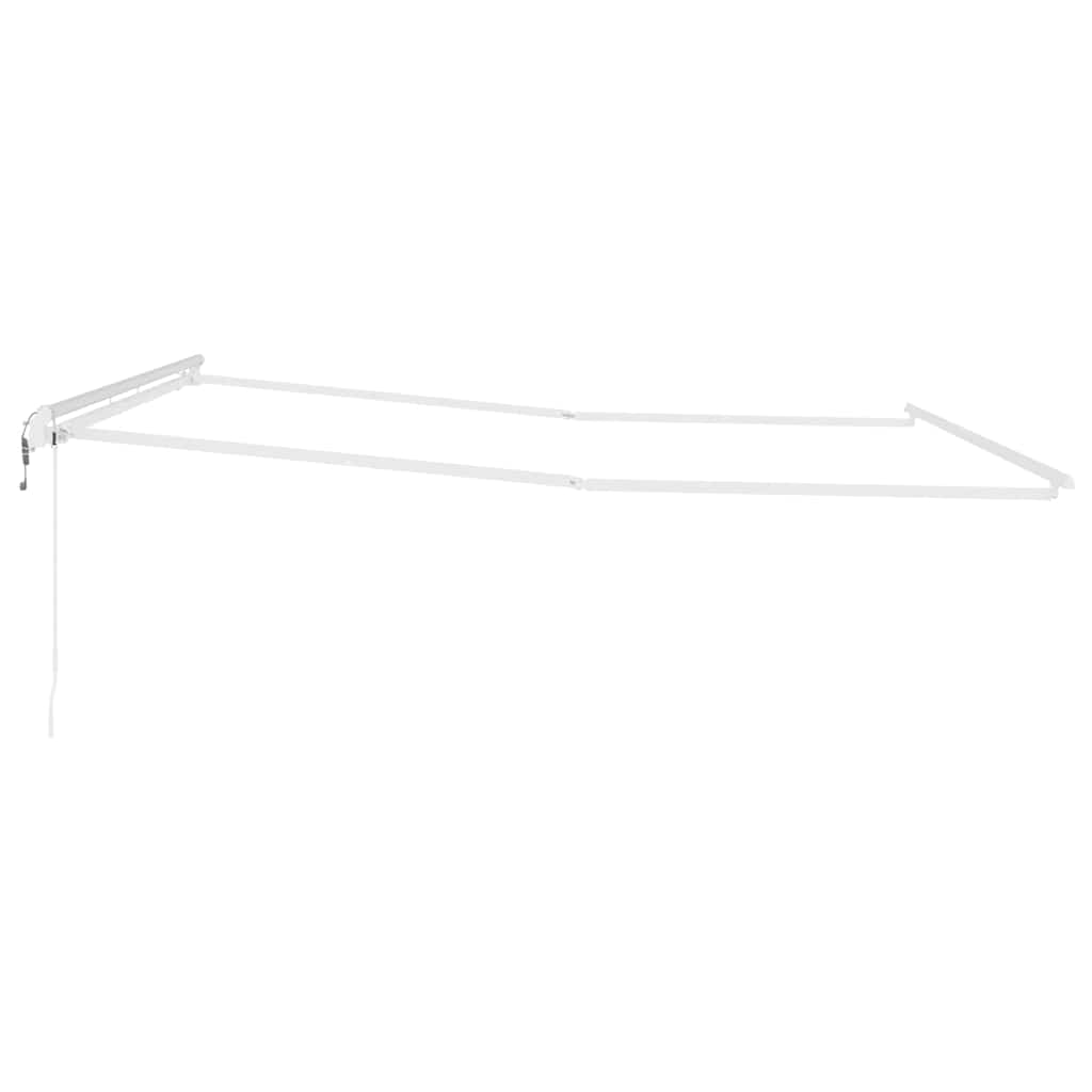 Struttura della tenda Bianco 500 Ã— 350 cm Alluminio