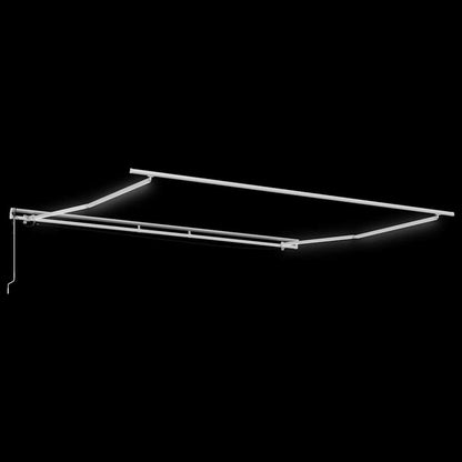 Struttura della tenda Bianco 500 Ã— 350 cm Alluminio