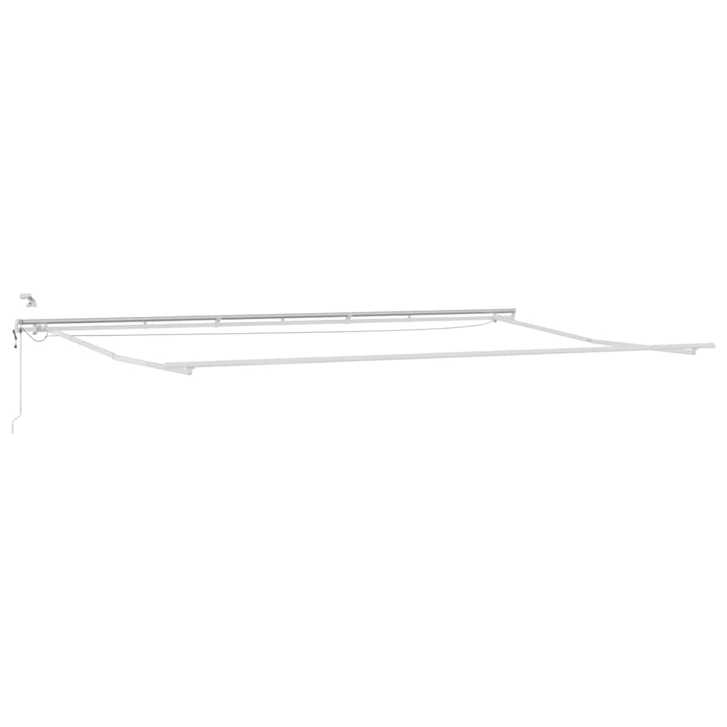 Struttura della tenda Bianco 600 Ã— 350 cm Alluminio