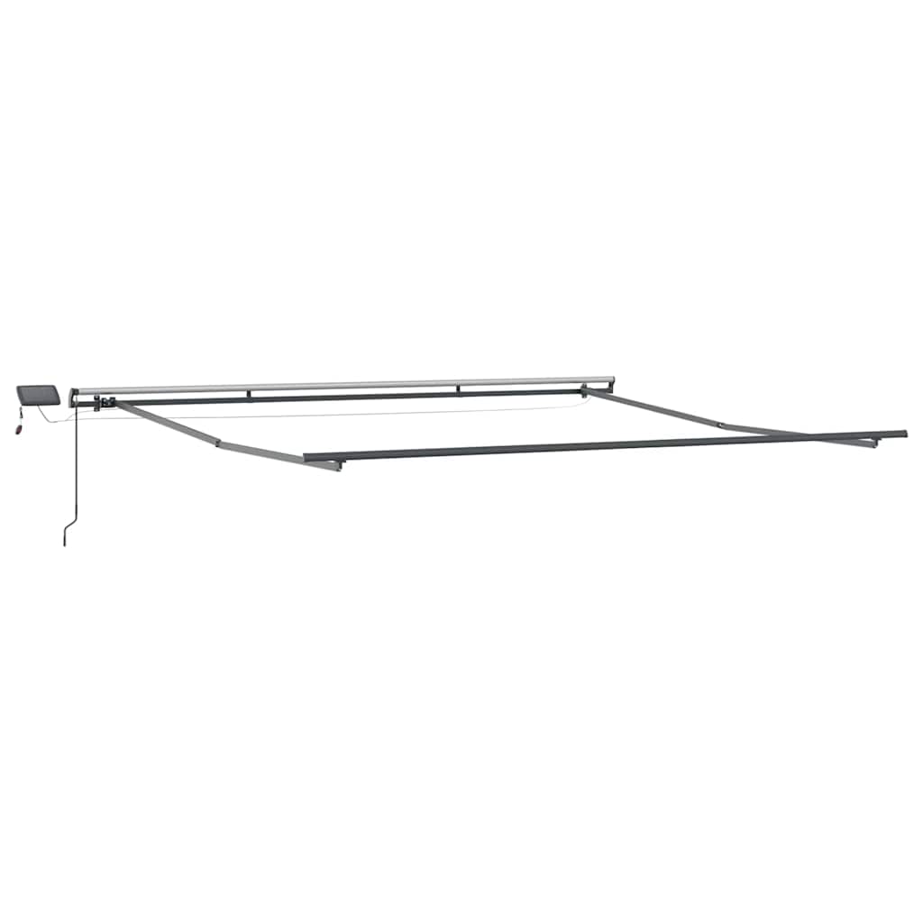 Struttura della tenda Antracite 500 Ã— 350 cm Alluminio