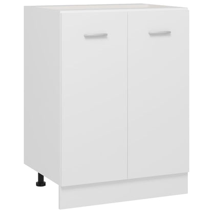 Armadio Inferiore Bianco 60x46x81,5 cm in Legno Multistrato