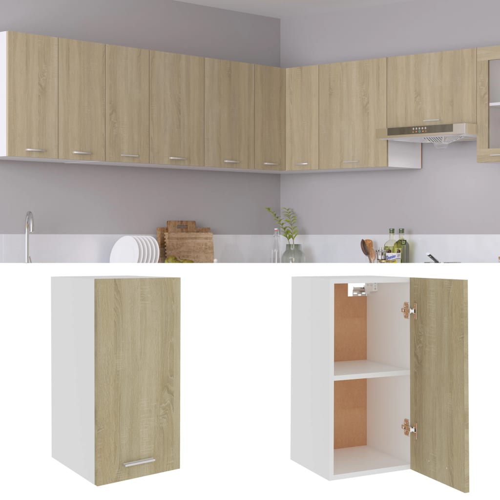 Mobile Pensile Rovere Sonoma 29,5x31x60 cm in Legno Multistrato