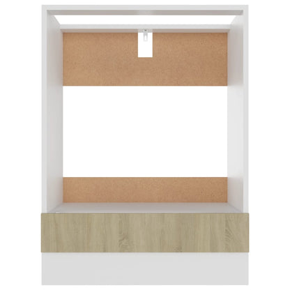 Mobile per Forno Rovere Sonoma 60x46x81,5 cm Legno Multistrato