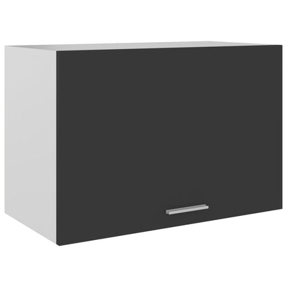 Mobile Pensile Grigio 60x31x40 cm in Legno Multistrato