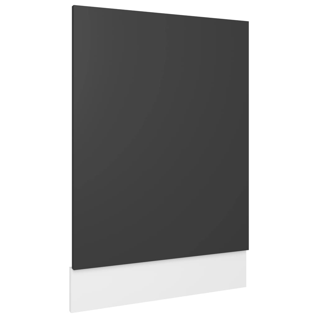 Pannello Lavastoviglie Grigio 45x3x67 cm Legno Multistrato