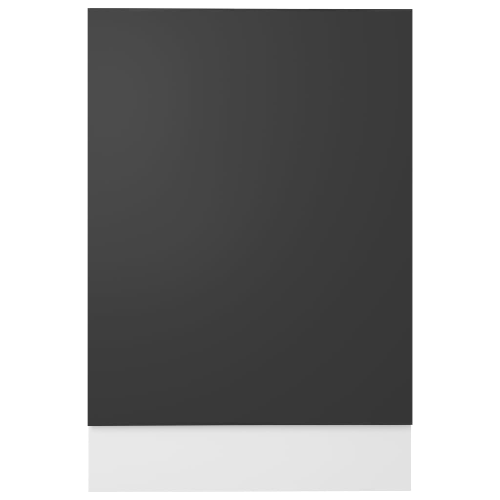 Pannello Lavastoviglie Grigio 45x3x67 cm Legno Multistrato