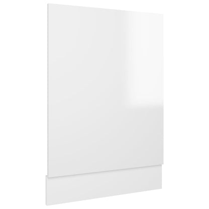 Pannello Lavastoviglie Bianco Lucido 45x3x67 cm Multistrato