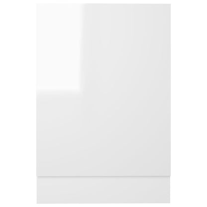Pannello Lavastoviglie Bianco Lucido 45x3x67 cm Multistrato