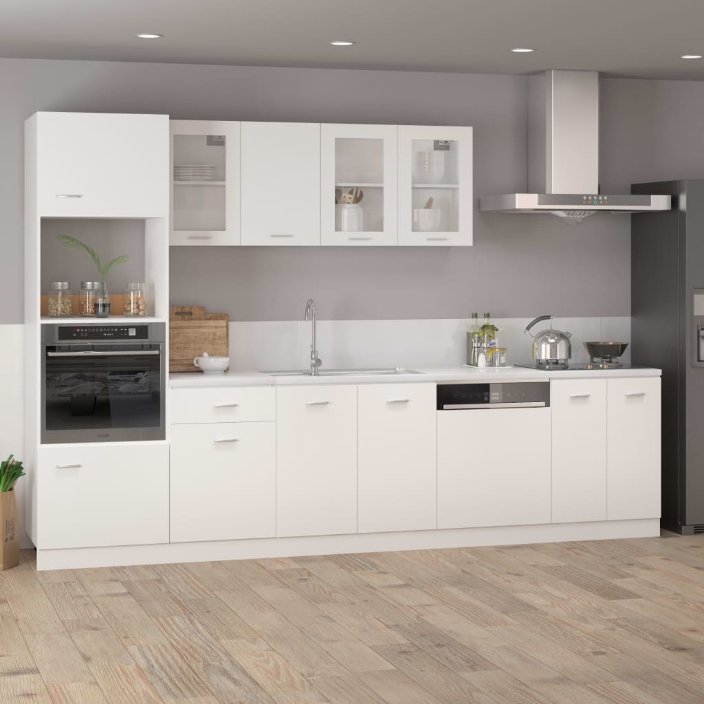 Pannello Lavastoviglie Bianco 59,5x3x67 cm Legno Multistrato