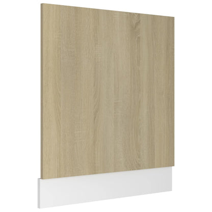 Pannello Lavastoviglie Rovere Sonoma 59,5x3x67 cm Multistrato