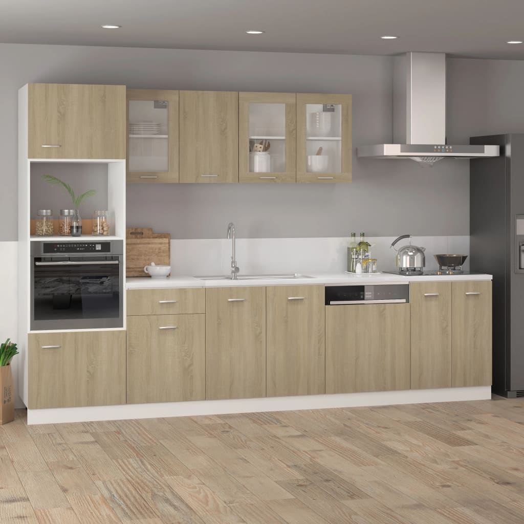 Pannello Lavastoviglie Rovere Sonoma 59,5x3x67 cm Multistrato