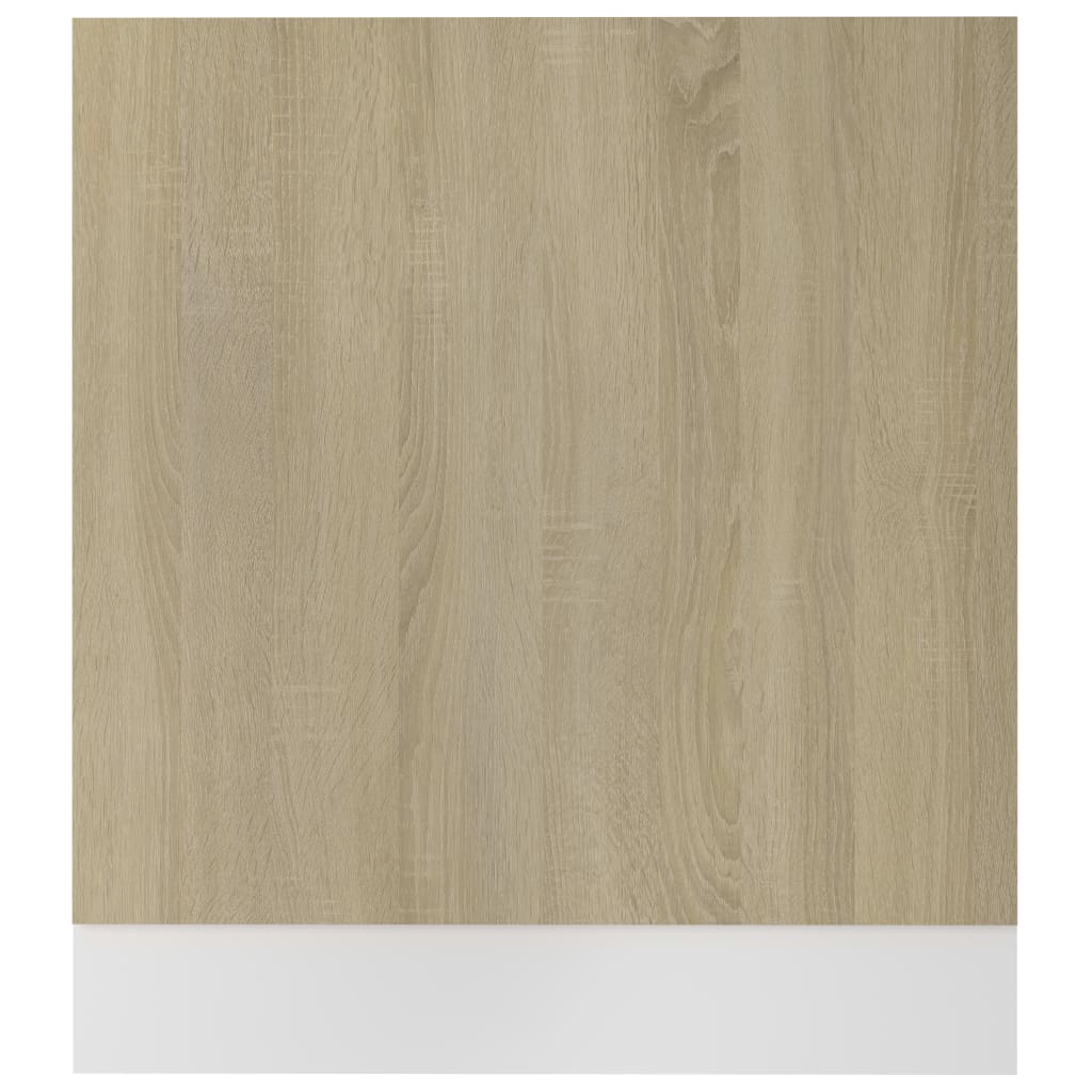 Pannello Lavastoviglie Rovere Sonoma 59,5x3x67 cm Multistrato