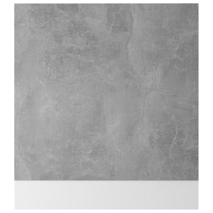 Pannello Lavastoviglie Grigio Cemento 59,5x3x67 cm Multistrato