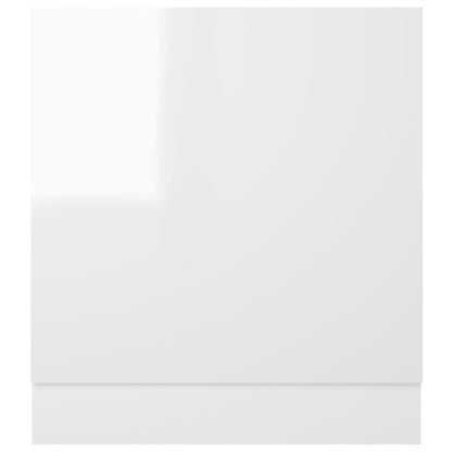 Pannello Lavastoviglie Bianco Lucido 59,5x3x67 cm Multistrato
