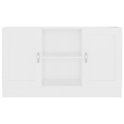 Credenza Bianca 120x30,5x70 cm in Legno Multistrato