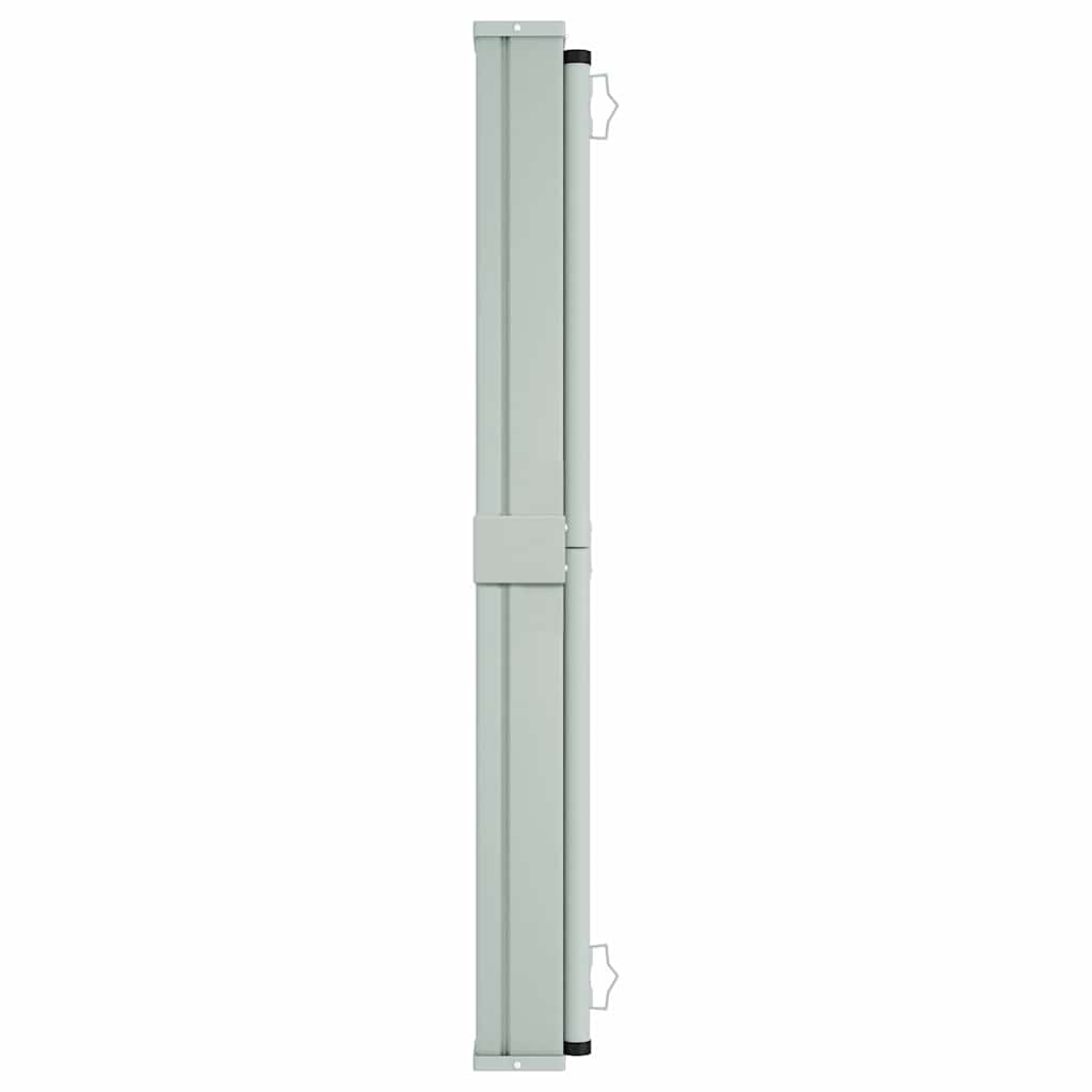 Tenda Laterale Retrattile per Patio 140x600 cm Grigio