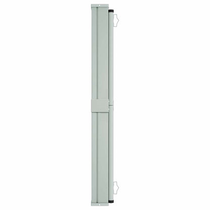 Tenda Laterale Retrattile per Patio 140x600 cm Grigio