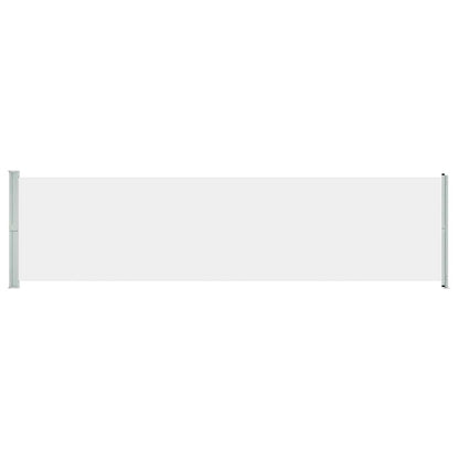 Tenda Laterale Retrattile per Patio 600x160 cm Crema