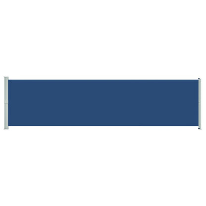 Tenda Laterale Retrattile per Patio 600x160 cm Blu